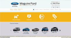Desktop Screenshot of maguireford.net